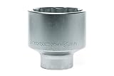 Tengツール36 mm 1インチドライブ12ポイントRegular Shallowメトリックソケット – m110536 80mm M110580