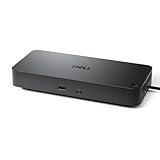 Dell Pro Dock WD25 - USB Type-C DP Altモードコネクタ付き、DisplayPort/HDMI/USB 3.2 Gen2接続、最大100ワットの電力供給 - ブラック
