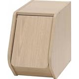 不二貿易 ブロックボックス Klotz 扉付 ホワイトウォッシュ 97520