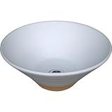 立水栓 ガーデンパン 陶器白釉