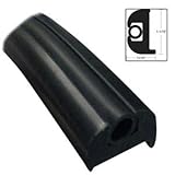 タコス - 1 1/16" 黒/黒Flexrubrailkit50'