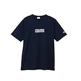 [チャンピオン] 半袖Tシャツ 半袖 丸首 綿100% グラフィックロゴプリント SHORT SLEEVE T-SHIRT メンズベーシック C3-B338 メンズ ネイビー