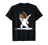 ダブダンスパピヨン犬 Tシャツ