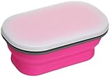 Lexington SNABXS-PNK-232C Small Silicone Collapsible Snack Box - Pink by Lexington