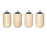 IKEA Batsfjord 3 7 / 8 "寝室ベッドRisers – Best Natural木製ベッド脚Risers – 簡単にインストール – セットof 4 – m8 | 8 mm – メ