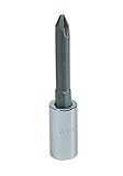 Wright Tool 2267 1/4" Drive Long Phillips Screwdriver Bit and Socket, #1 [並行輸入品]