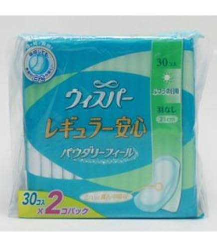 Amazon | ウィスパーすっきりスリム多い日夜用 羽つき 16コ | WHISPER