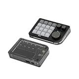 Kb16-02 カスタムゲーミングキーボード 2 モード 16 ホットスワップガスケットアルミニウムゲーム愛好家に適しています(Black anode)