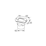 YKKAP メンテナンス部品 ドレイン (HHK3-6936) [DG]ダークグレイ