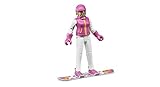 Bruder Snowboarder Woman with Accessories [並行輸入品]