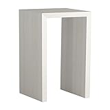 arne ダイニングテーブル テーブル 幅45cm 奥行45cm 高さ72cm デスク 日本製 セミオーダー パソコンデスク 机 おしゃれ 木製 Zero-X 4545D ホワイトウッド 白