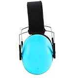 bluecookie_jp 防音イヤーマフ 遮音値26dB プロテクター フリーサイズ　折りたたみ型 子供用 自閉症 聴覚過敏 騒音対策 勉強等様々な用途に (ブルー)