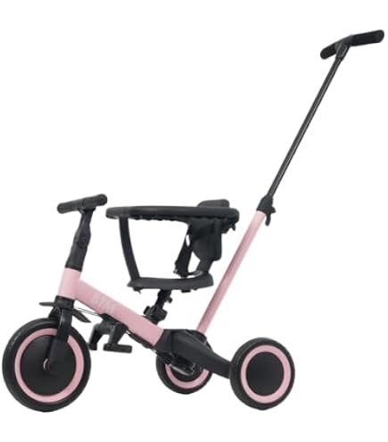 Amazon.co.jp: 【ピンク】BTM 三輪車 4in1 足けりバイク 一台4役