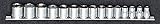 SIGNET(シグネット):3/8DR 15PC ソケットセット (12350V) 12350