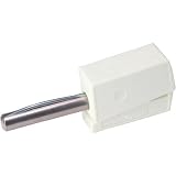 ワゴジャパン:WAGO バナナプラグ ホワイト 4個入 215-611-PK 型式:215-611-PK（1セット:4個入）
