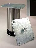 8 " Como家具脚 – セットof 4 – Alumina Ridged