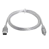 chenyang Firewire 400 IEEE 1394 6ピン - 4ピン iLink ケーブル カメラビデオカメラ用