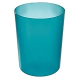 インターデザイン(Interdesign) フタなしゴミ箱 ティール 19.40/19.40/25.4 29164.0