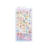 シール 可愛い 3D立体シー ル ごほうびシール DIY用 携帯電話飾り用 手帳用 ご褒美シー ル キラキラな 女の子 デコシー ル 手芸用品 (カラー D-1, 1個)