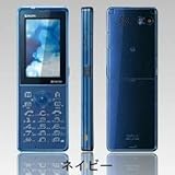 京セラ WILLCOM PremiumBar WX341K P by BAUM ネイビー