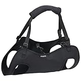 Qismetbina ペット キャリー 歩行補助ハーネス 介護用ハーネス 犬 ハーネス 歩行補助 老犬 リハビリ 調節可能な犬用キャリースリング大型犬ペット犬脚サポートストラップリフトハーネス犬関節脚回復 老犬介護バッグ 犬用バッグ 老犬の介護に 脚の怪我に 足腰の弱くなった老犬に ペット用品 小型犬 中型犬