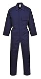 Portwest U2802NATL Tall Fit Standard Coverall, Large, Navy by Portwest