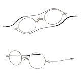 SHIORI 老眼鏡 薄型リーディンググラス SI-05-1+2.50 ラウンドタイプ シルバー