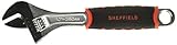 Sheffield 58532 10 Inch Sure Grip Adjustable Wrench by Sheffield
