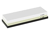 Sutekus 両面砥石#1000/#4000家庭用砥石 一般包丁研ぎ専用 仕上げ 中砥石 (グリーン)