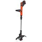 BLACK+DECKER LST522 20V Max Lithium 2-Speed String Trimmer/Edger, 12" [並行輸入品]