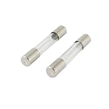 uxcell ヒューズ　チューブ　2 個入り　 5KV 0.6A 6mm x 40mm　負荷保護　電子レンジ用