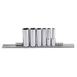 FLAG(フラッグ) ディープソケットセット 6ピース 差込角3/8"(9.5mm) 永久保証 STRAIGHT/10-106