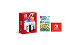 Nintendo Switch(有機ELモデル) Joy-Con(L)/(R) ホワイト+あつまれ どうぶつの森 -Switch (【Ama