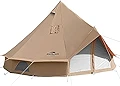 Soomloom 大人数 All.in 4mテント ポリコットンT/C素材 煙突付き  家庭/カップル/パーティーに適用大型テント