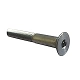 Fenteer 5本入り　チタン合金　皿ネジ　六角頭ねじ　ネジボルト　全8サイズ - M8x60
