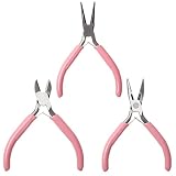 手芸ペンチ 3点セット ハンドメイド アクセサリー工具セット 高炭素鋼 耐久性 多機能 アクセサリー製作工具 DIY 手芸ペンチ
