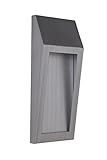 Craftmade z9322-ledウェッジ18 " LEDアウトドア壁取り付け用燭台 – Ada準拠、 シルバー Z9322-20-LED 1