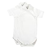 Giggle半袖ベビーボディ2のセット、アイボリー、3 – 6ヶ月