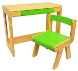 Na Kids スタディーセット KDS-1541 グリーン 自発心を促す　ネイキッズ　スタディセット キッズテーブルセット ミニテーブル　学習机　お絵かき机