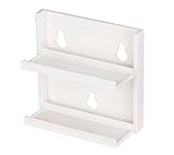 パール金属 ラップ ホルダー 2段 ホワイト マグネット付 モチーフ 日本製 HB-1112