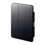 サンワサプライ iPad Air 11インチ（M3/2025、M2/2024）用ケース タッチペン収納ポケット・スタンド機能付き ソフトレザー調 ブラック PDA-IPAD1714BK2