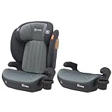 ＧＵ ＭＯＤＥ ジュニアシート チャイルドシート ISOFIX 2wayモデル 3歳頃～12歳(身長100-150cm) 新安全基準R129適合 5年保証 カップホルダー付 シートベルト固定 背もたれ取り外し可 メッシュタイプ ダークグレー (グレー, コットンタイプ)