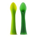 ONEDONE 離乳食 スプーン シリコン スプーン トレーニングスプーン 歯がため （2個セット）