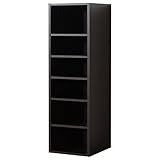 家具の赤や 全棚可動シューズボックス ダークブラウン