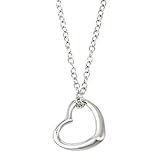 オープンハートネックレス 