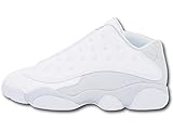 (Jordan)ジョーダン キッズ/ジュニア Air Jordan 13 シューズ (22cm, 白メタリックシルバー) [並行輸入品]