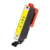 【TAKEYUKI】SAT-Y サツマイモ イエロー 互換インクカートリッジ 互換品 互換用 インク SAT-6CL 純正品併用 増量 大容量 ICチープ搭載 残量表示 個包装 対応機種：EP-712A EP-713A EP-714A EP-715A EP-812A EP-813A EP-814A EP-815A インク