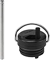 クリーンカンティーン(Klean Kanteen) TKワイド ツイストキャップ ウィズストロー ブラック 1005793
