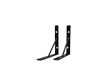 SQUARE ORIGINAL 棚受け金具 アイアン ブラケット 2本1セット (SS) 130mm×130mm