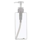 ベストコ(Bestco) シャンプー用ディスペンサー クリア 650ml ネトヨン・レ スクエア ボトル ND-4336